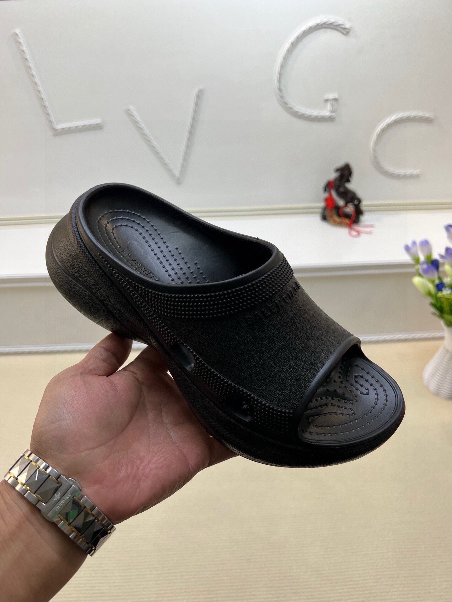54J41ZDE Stylish slippers Sole thickness 6cm