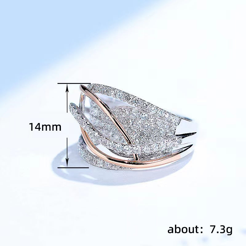 PYA19JDE Stylish Diamond Ring High Quality Wedding Ring