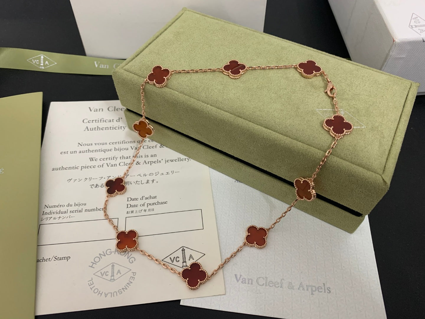 5XVA181XDE Stylish 10 flowers necklaces