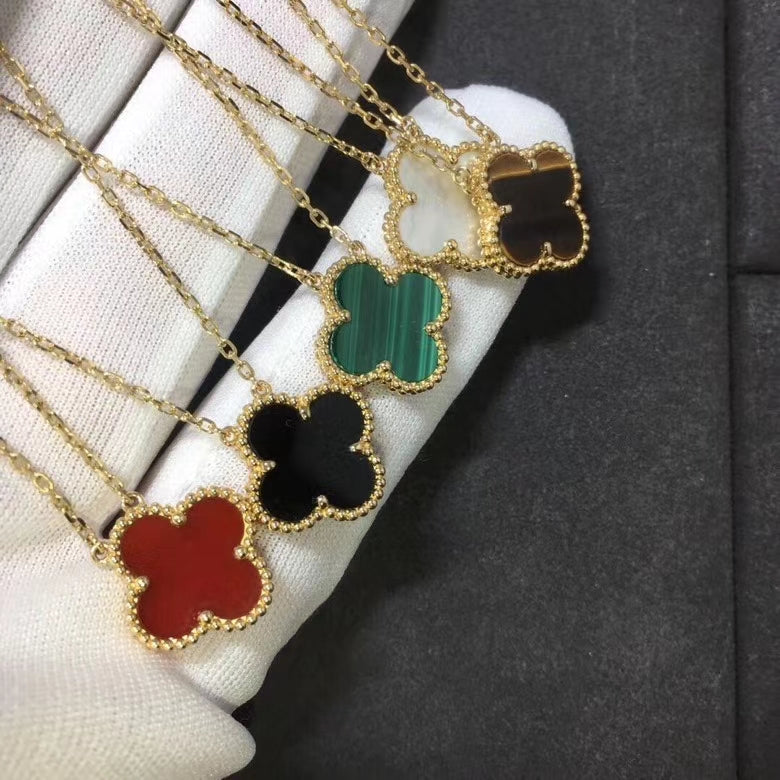 5XVA184XDE Stylish 1 flower necklace