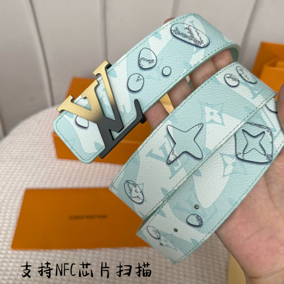 14E139PDE Stylish High quality leather belt With full package