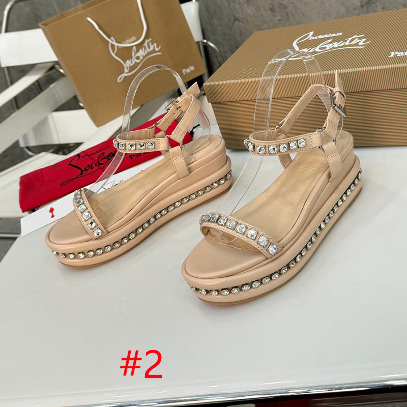J4A10ZDE Stylish leather High heels 6cm