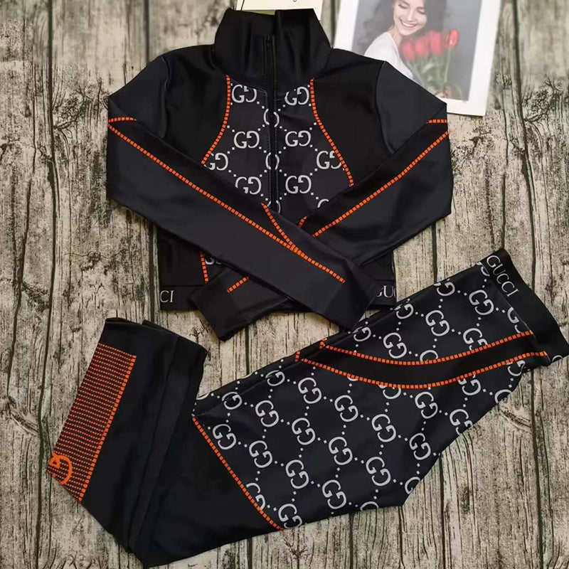 14B73YDE Stylish Long sleeve swimsuit