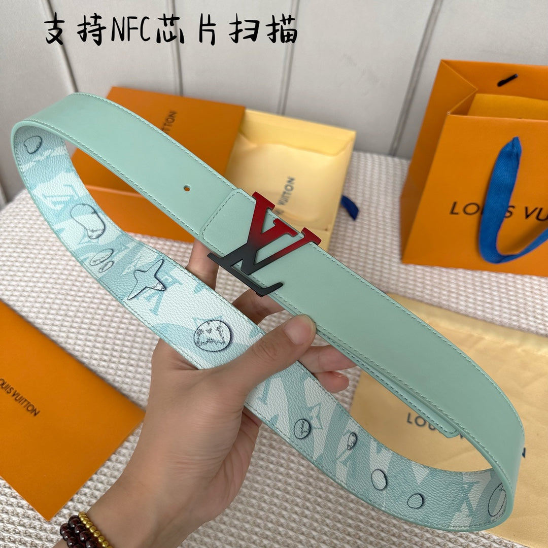 14E139PDE Stylish High quality leather belt With full package
