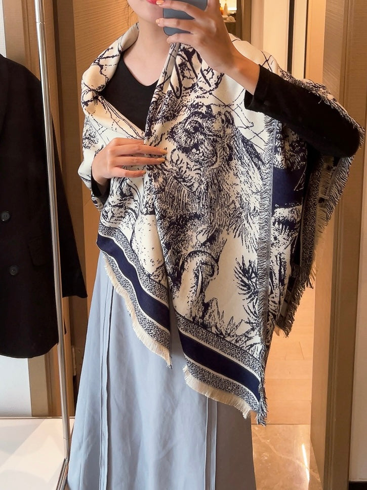 175RD4WDE Stylish Winter Scarves