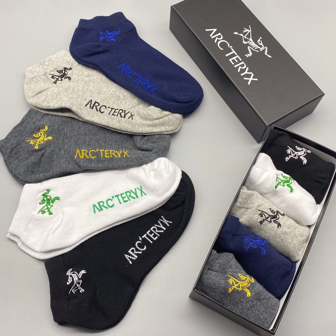 235QA43SDE Stylish socks(5 pairs )