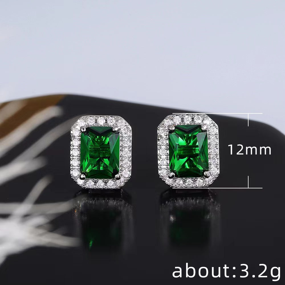 PYA48EDE Stylish Diamond Earrings High Quality Wedding Earrings