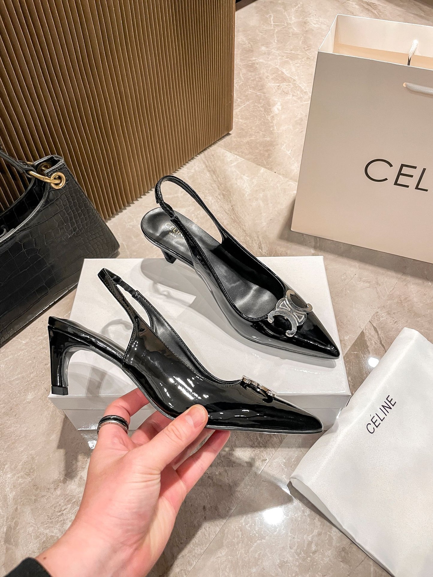 14CL87ZDE Stylish High heels Heel height 5cm