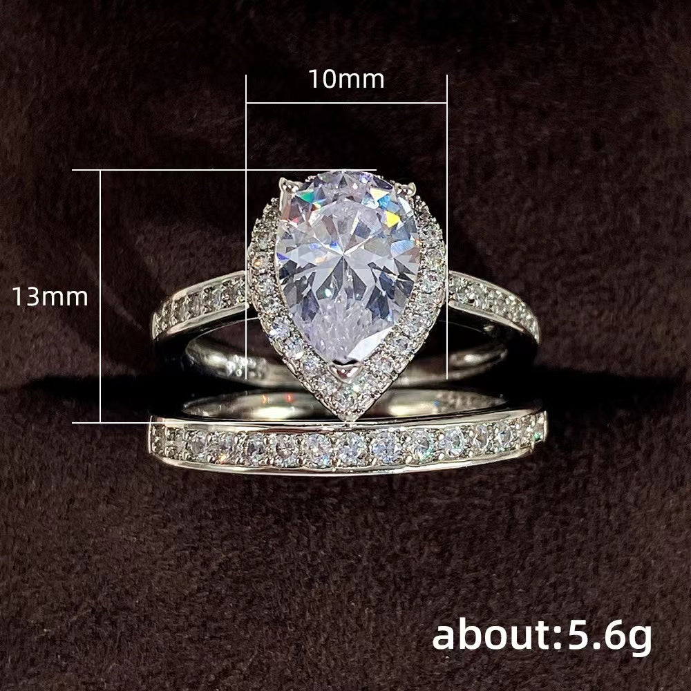PYA25JDE Stylish rDiamond Ring High Quality Wedding Ring