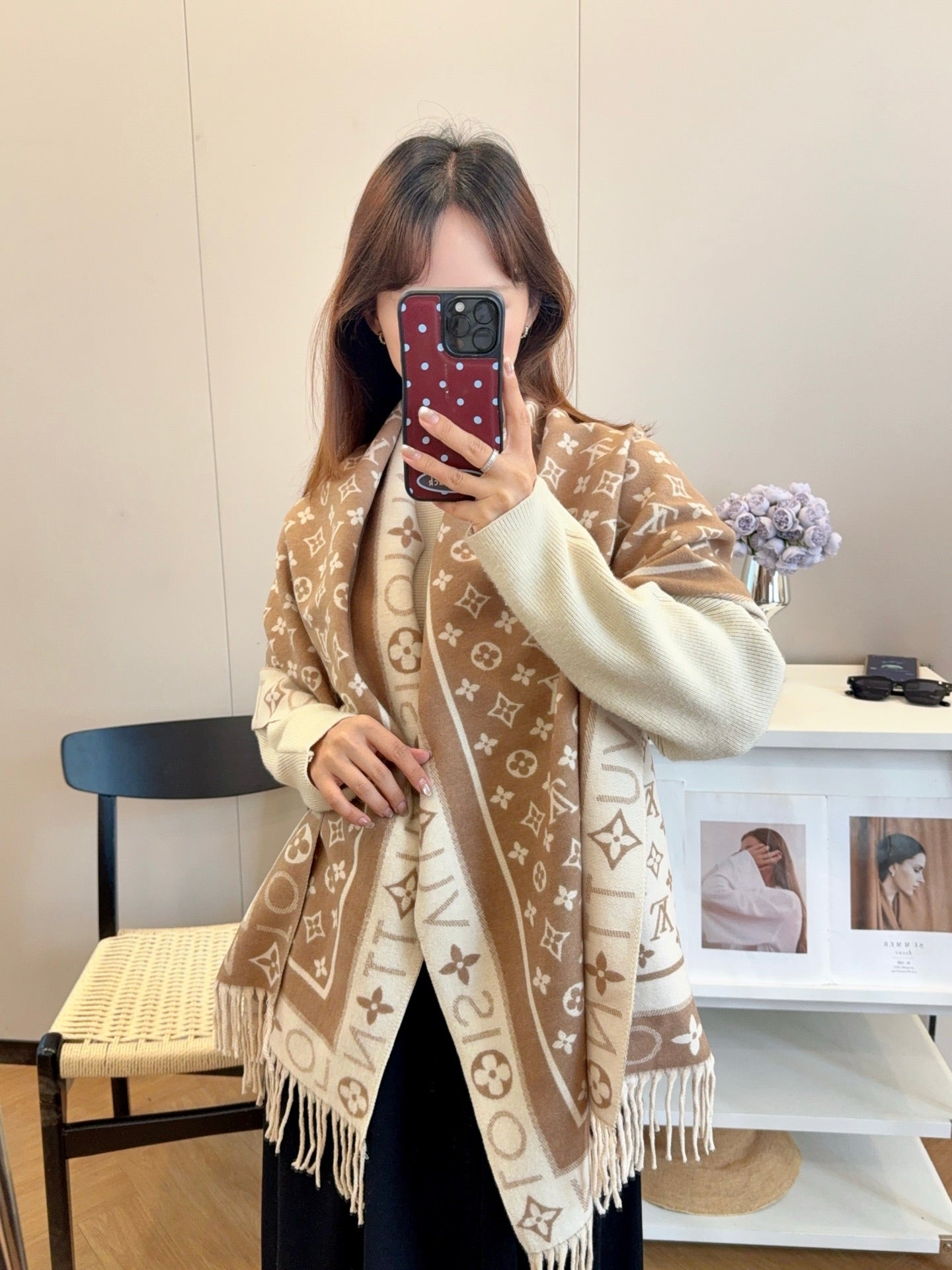 185ZE34WDE Stylish Winter Scarves