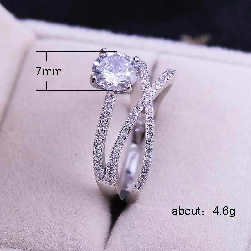 PYA4JDE Stylish Diamond Ring High Quality Wedding Ring