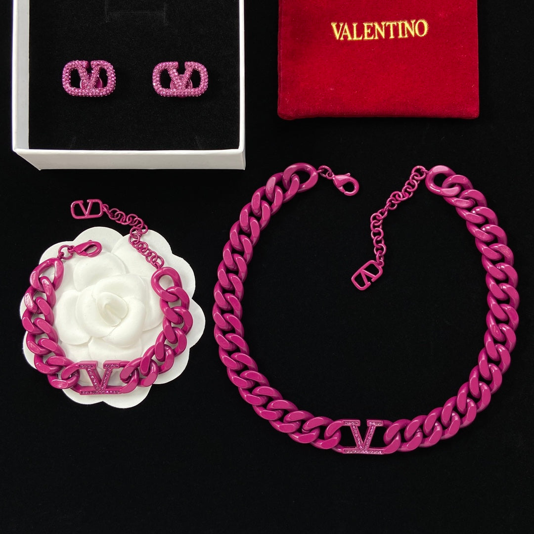 14VL390XDE Stylish Earrings Bracelets Necklaces