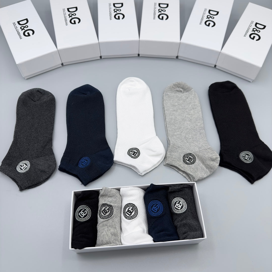 235QA32SDE Stylish socks(5 pairs )