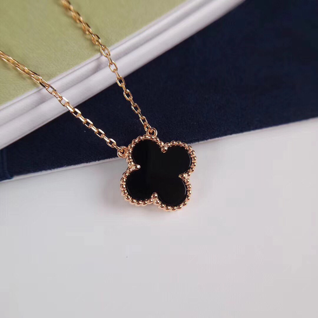 5XVA184XDE Stylish 1 flower necklace