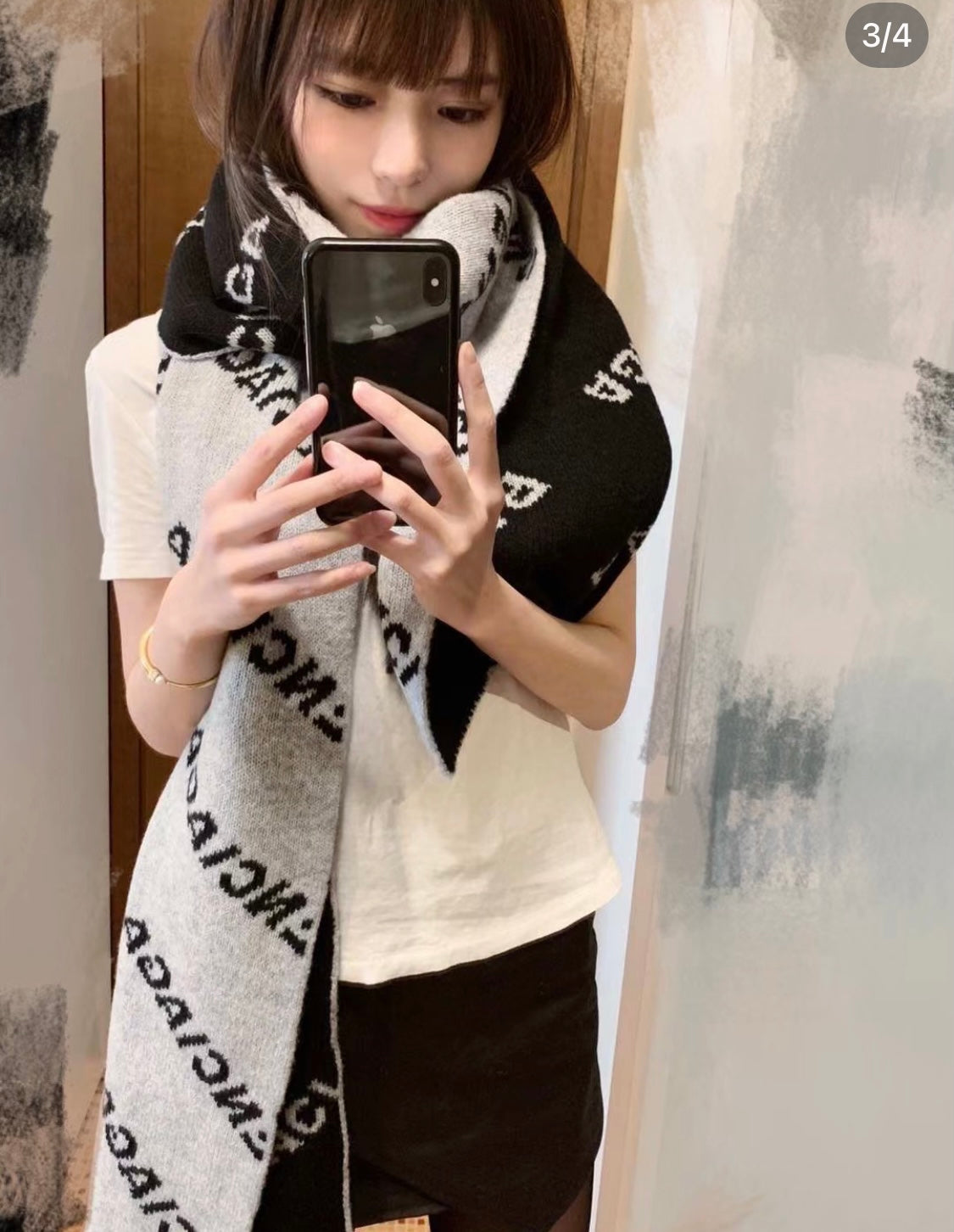 185ZJ78WDE Stylish Winter Scarves