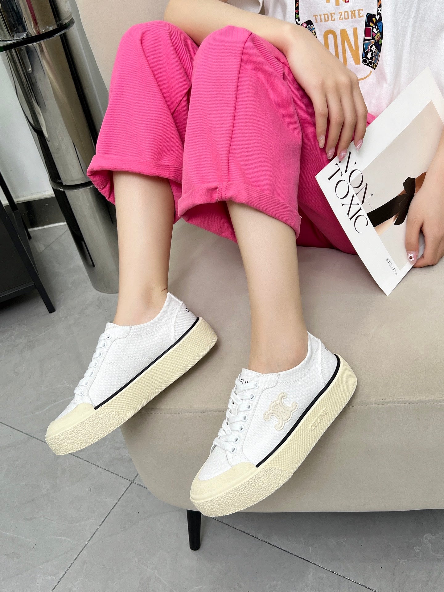 285ZN56ZDE Stylish leather Shoes