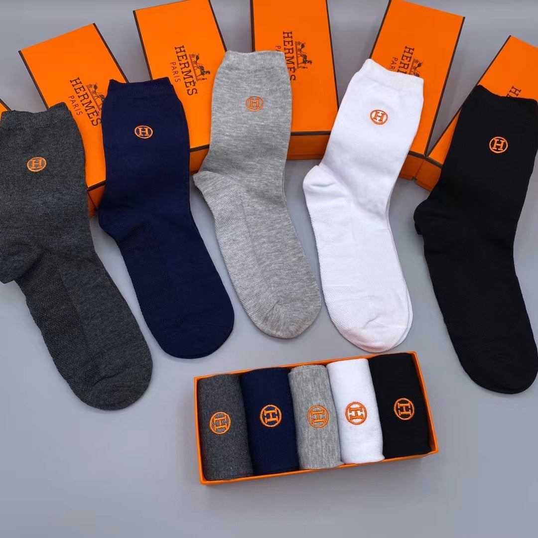 235QH23SDE Stylish socks(5 pairs )