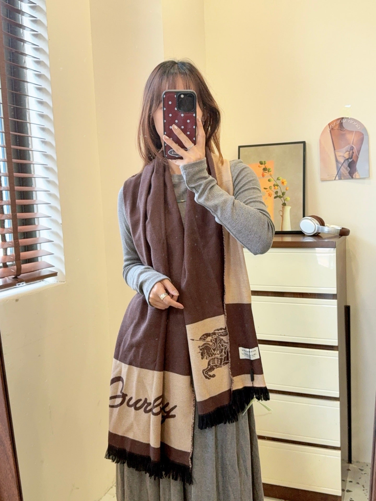 175RR44WDE Stylish Winter Scarves