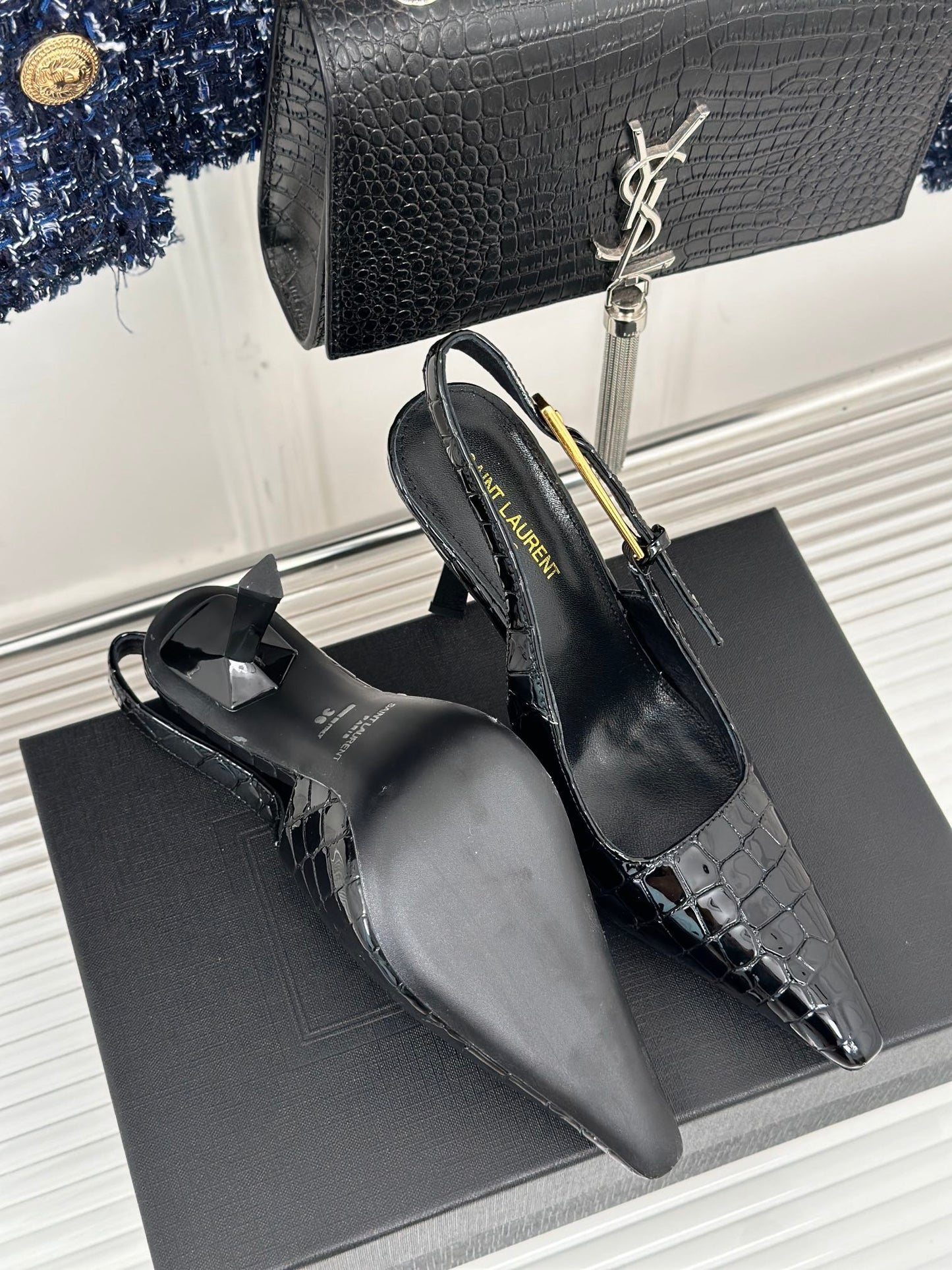 14SL149ZDE Stylish High heels Heel height 7cm 9.5cm