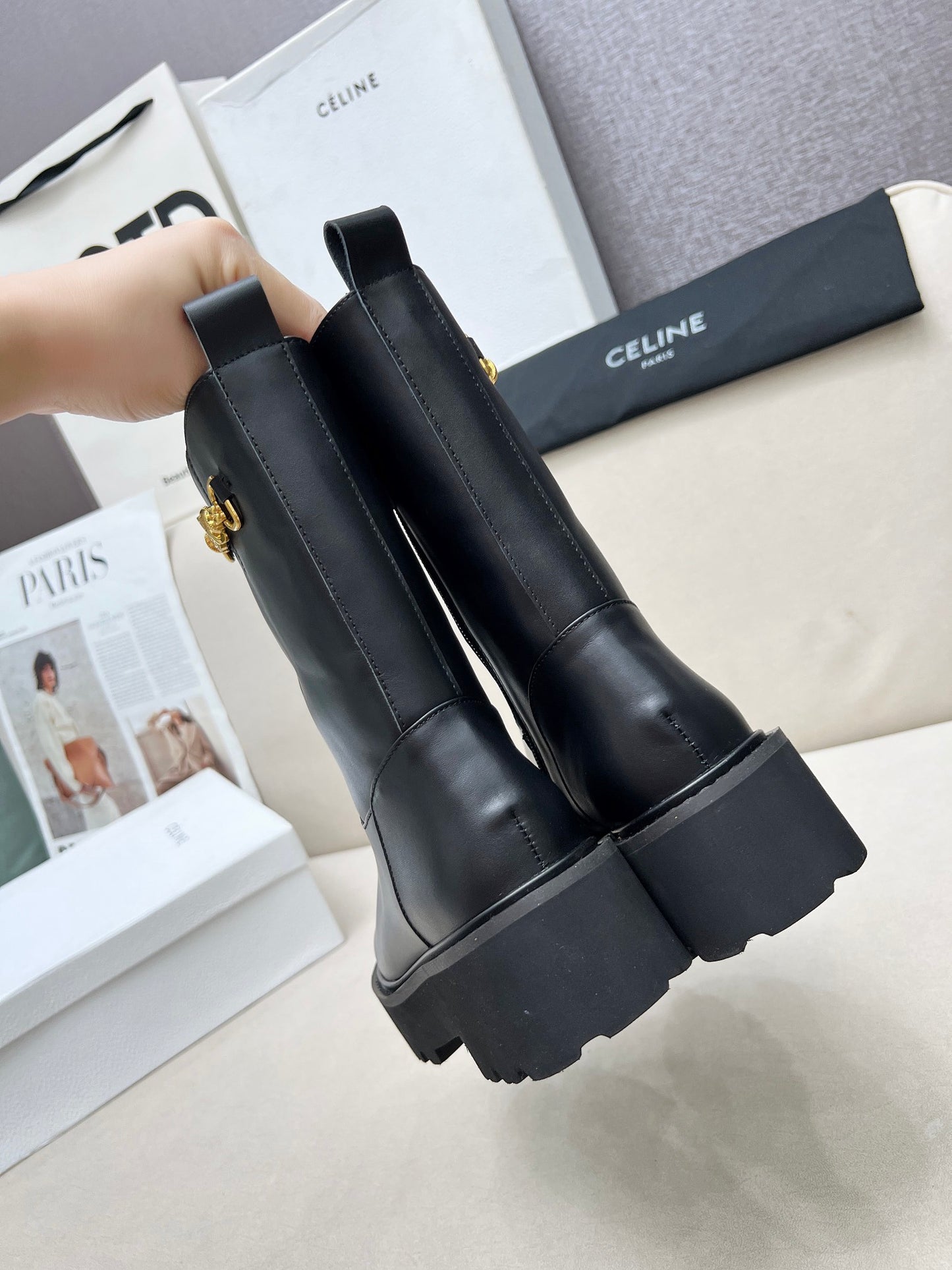 2LCL4XDE Stylish leather boots