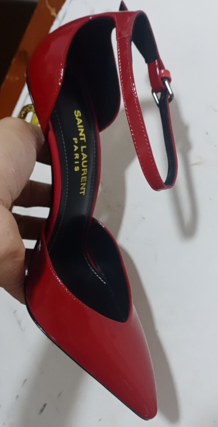 2XSL159ZDE Stylish leather high heels(patent leather)