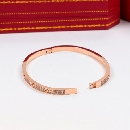 PK2KDE Stylish 2-row diamond bracelet