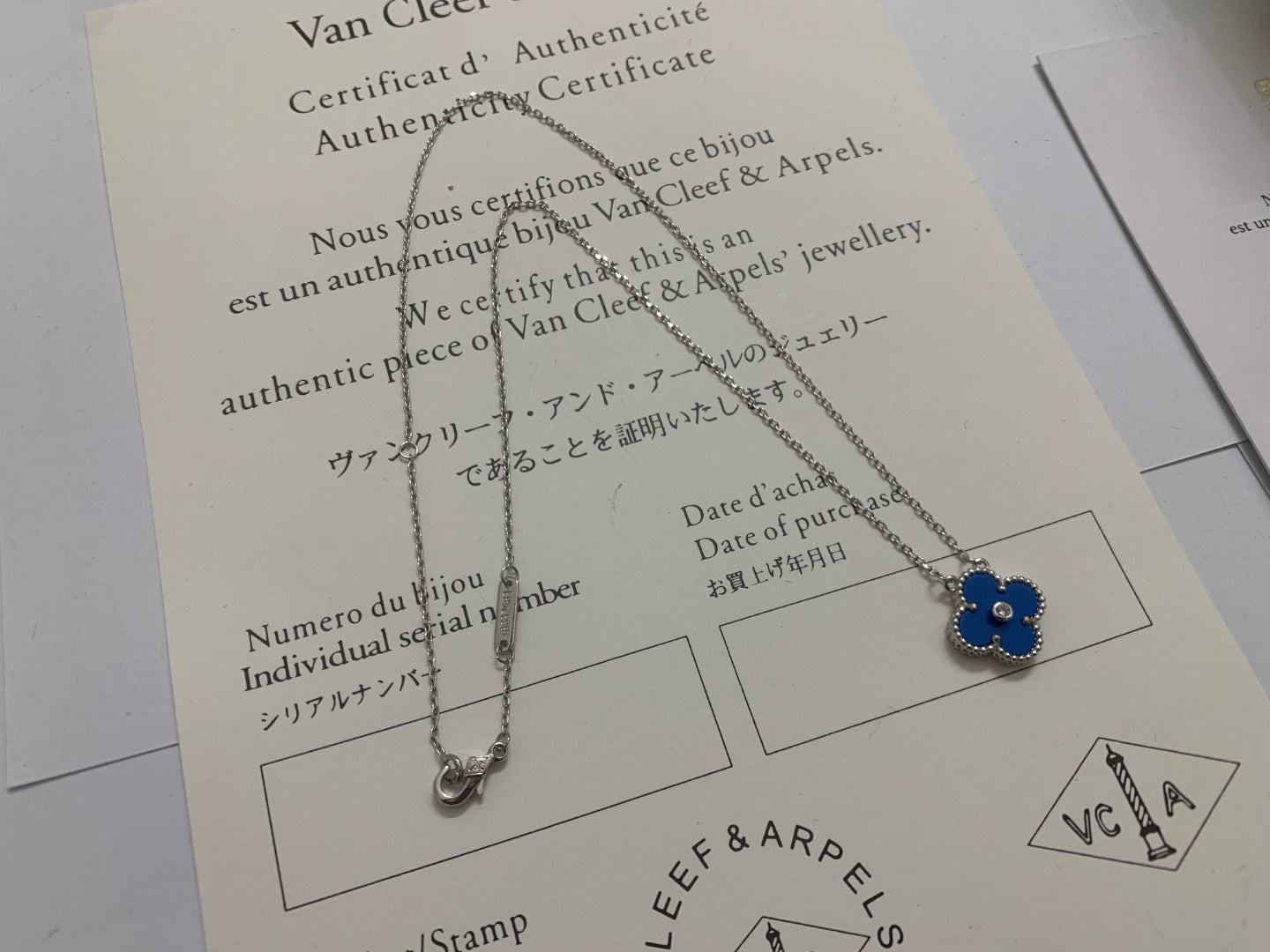 5XVA185XDE Stylish 1 flower necklace
