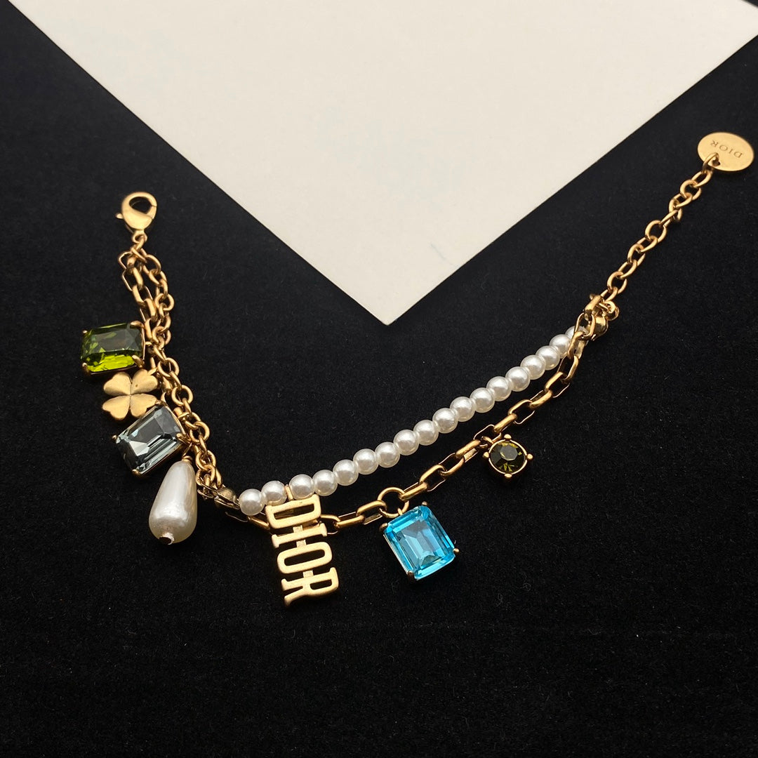 14D506XDE Stylish Earrings Bracelets Necklaces