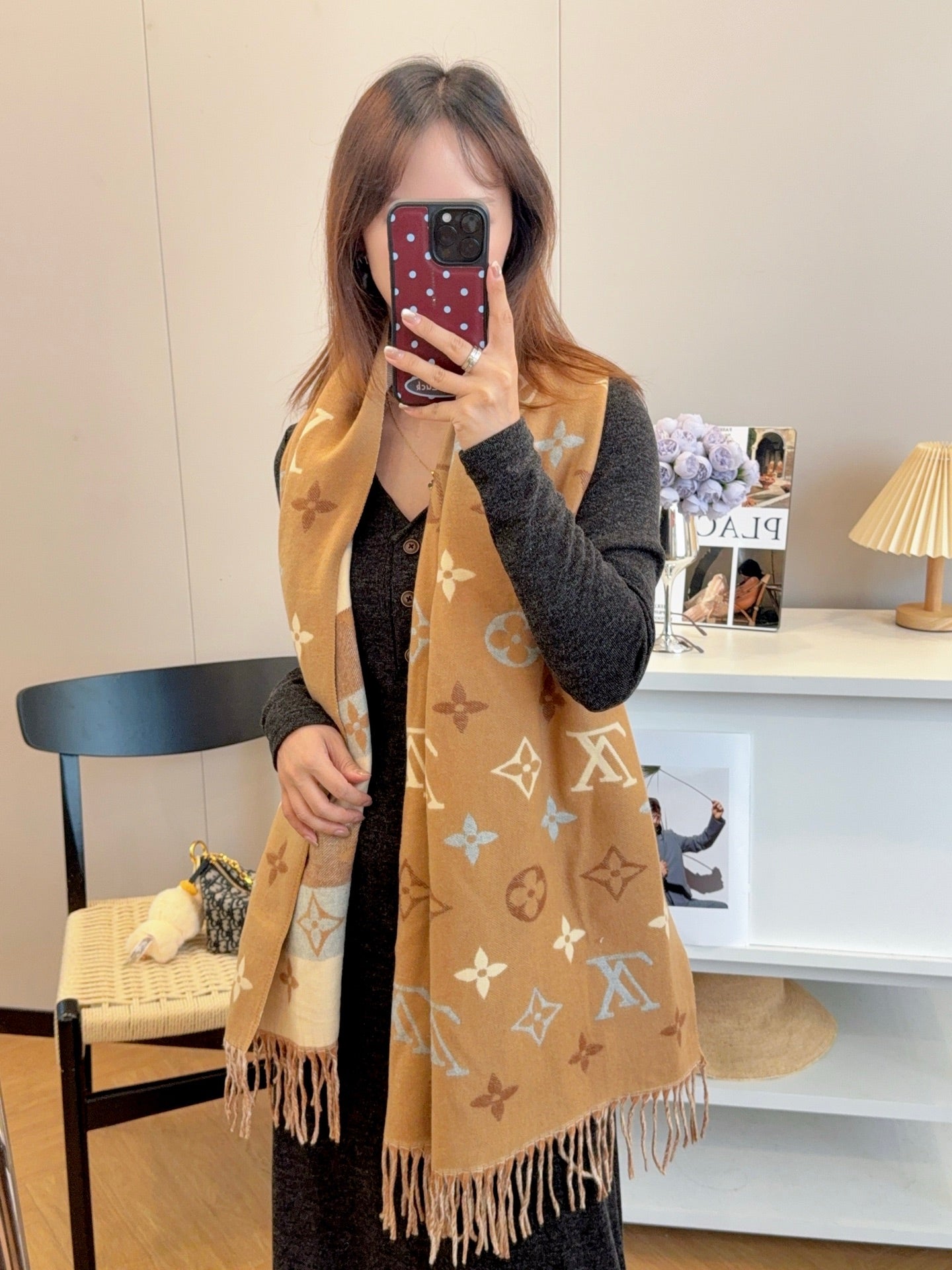185RE70WDE Stylish Winter Scarves