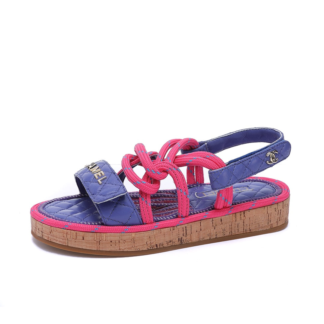 245RC11ZDE Stylish genuine leather sandals