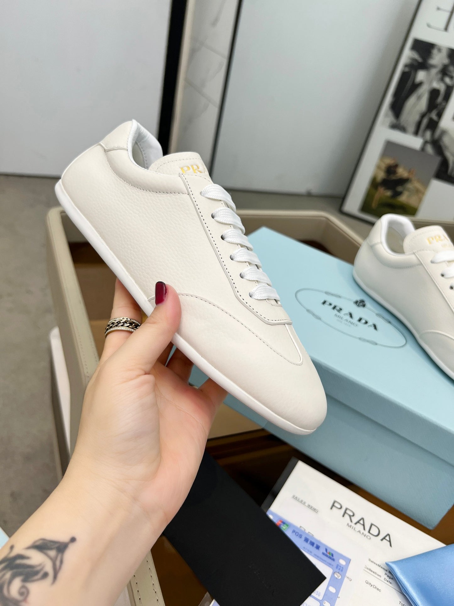 285RP49ZDE Stylish leather shoes