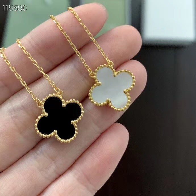 5XVA184XDE Stylish 1 flower necklace