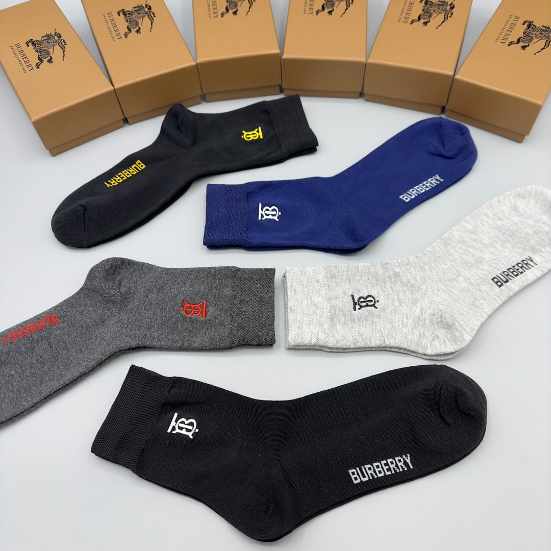 235QR25SDE Stylish socks(5 pairs )