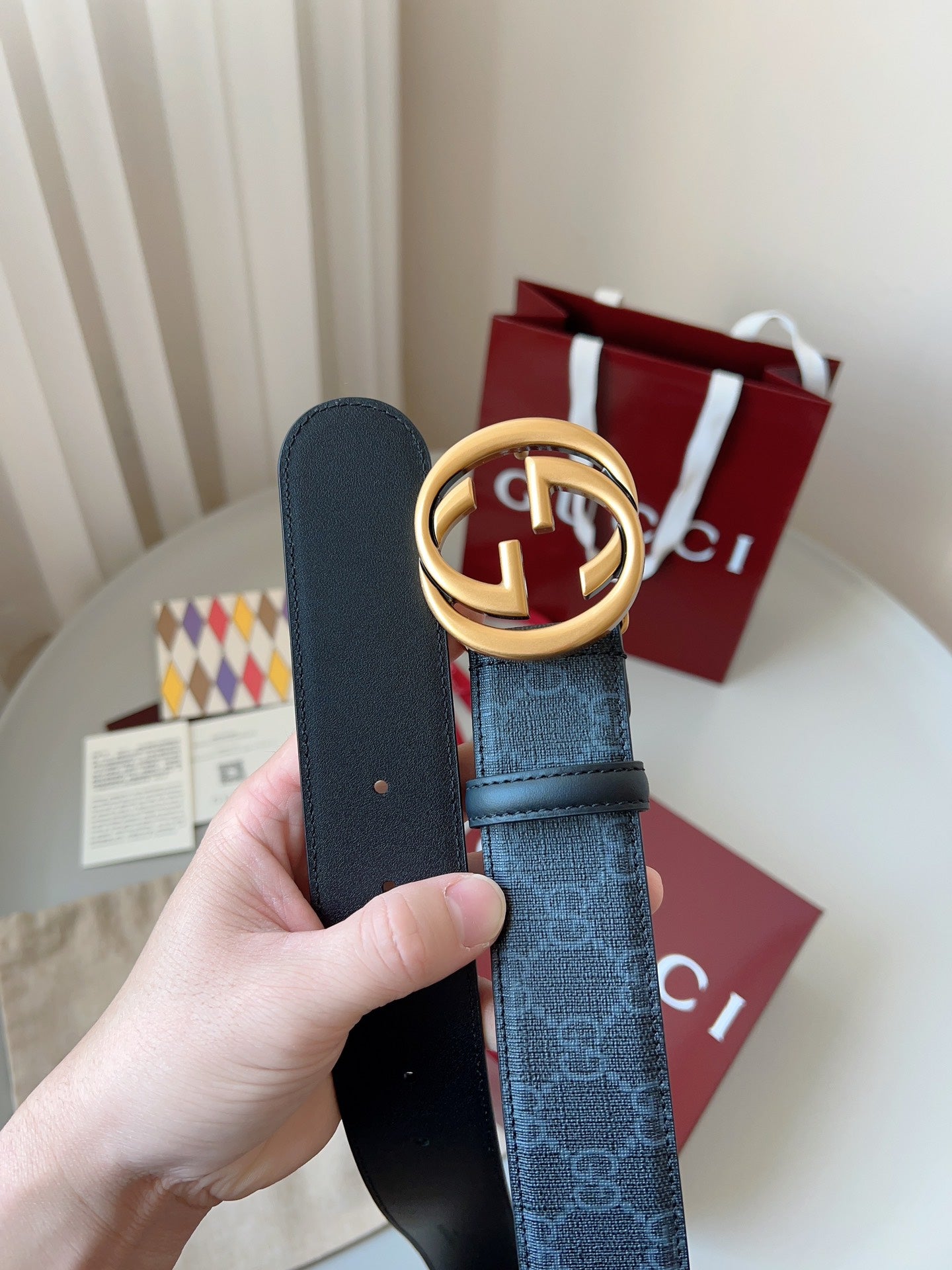 195NB2PDE Stylish high-quality leather belt