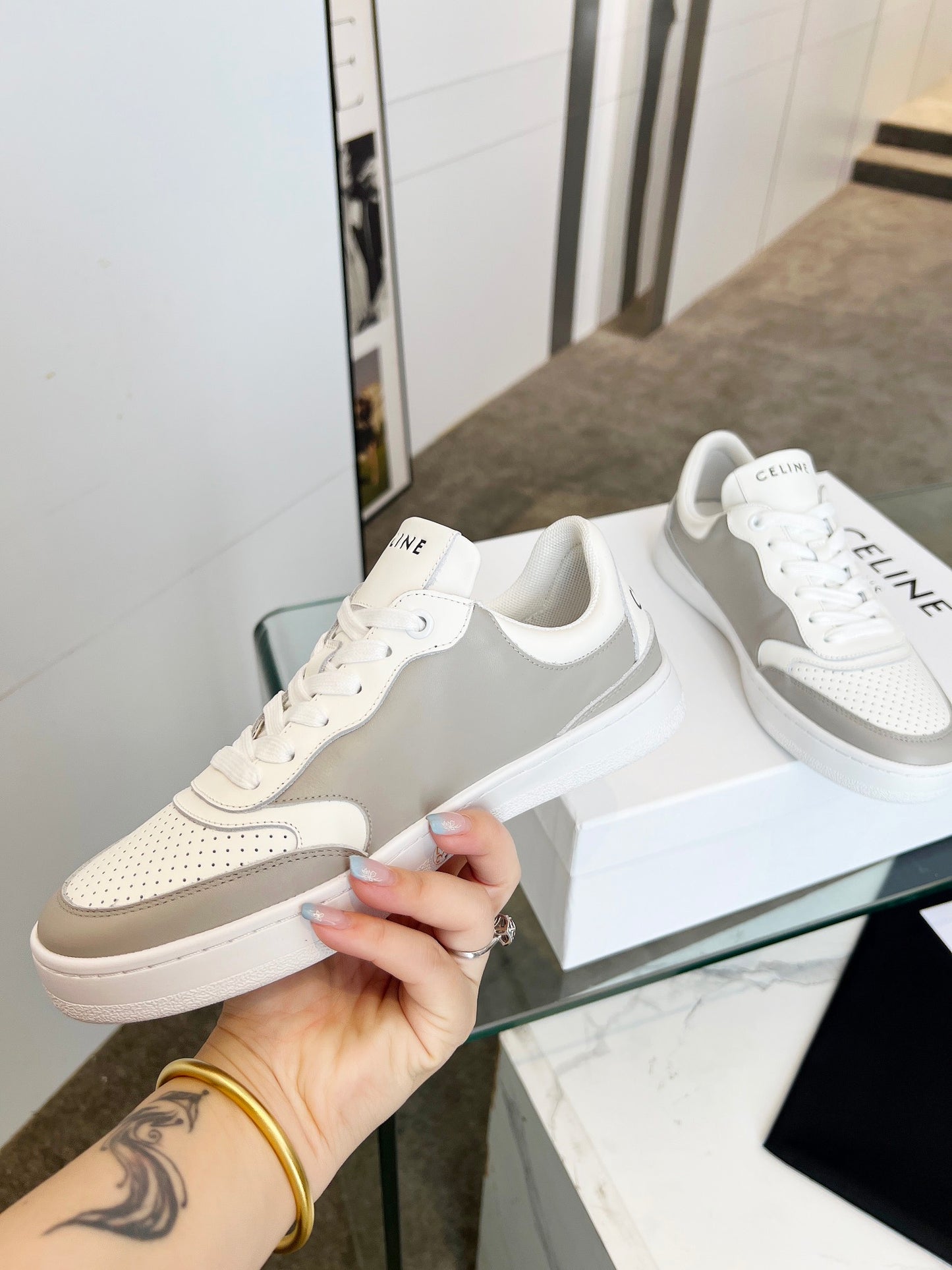 285ZN54ZDE Stylish leather Shoes