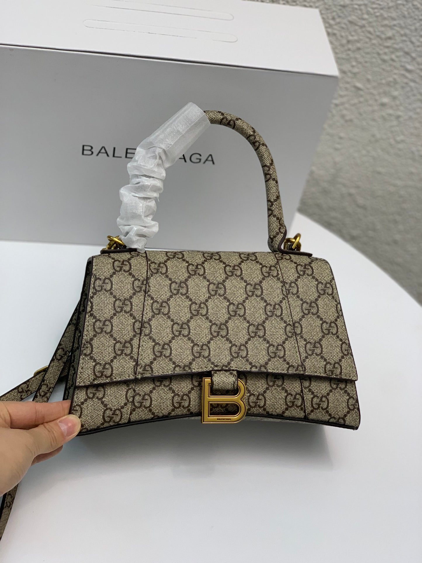 1B40BDE Stylish leather bag