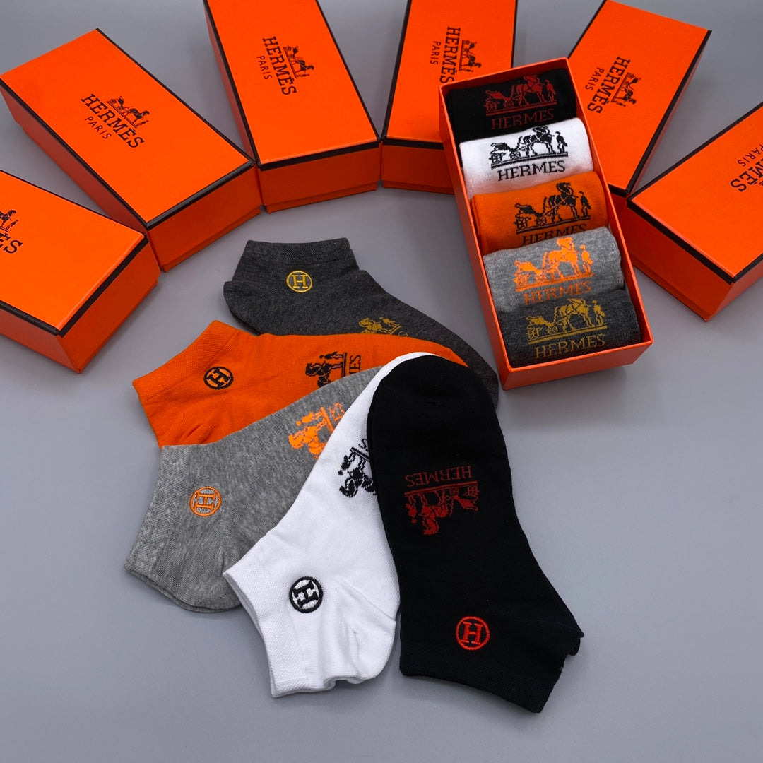 235QH55SDE Stylish socks(5 pairs )