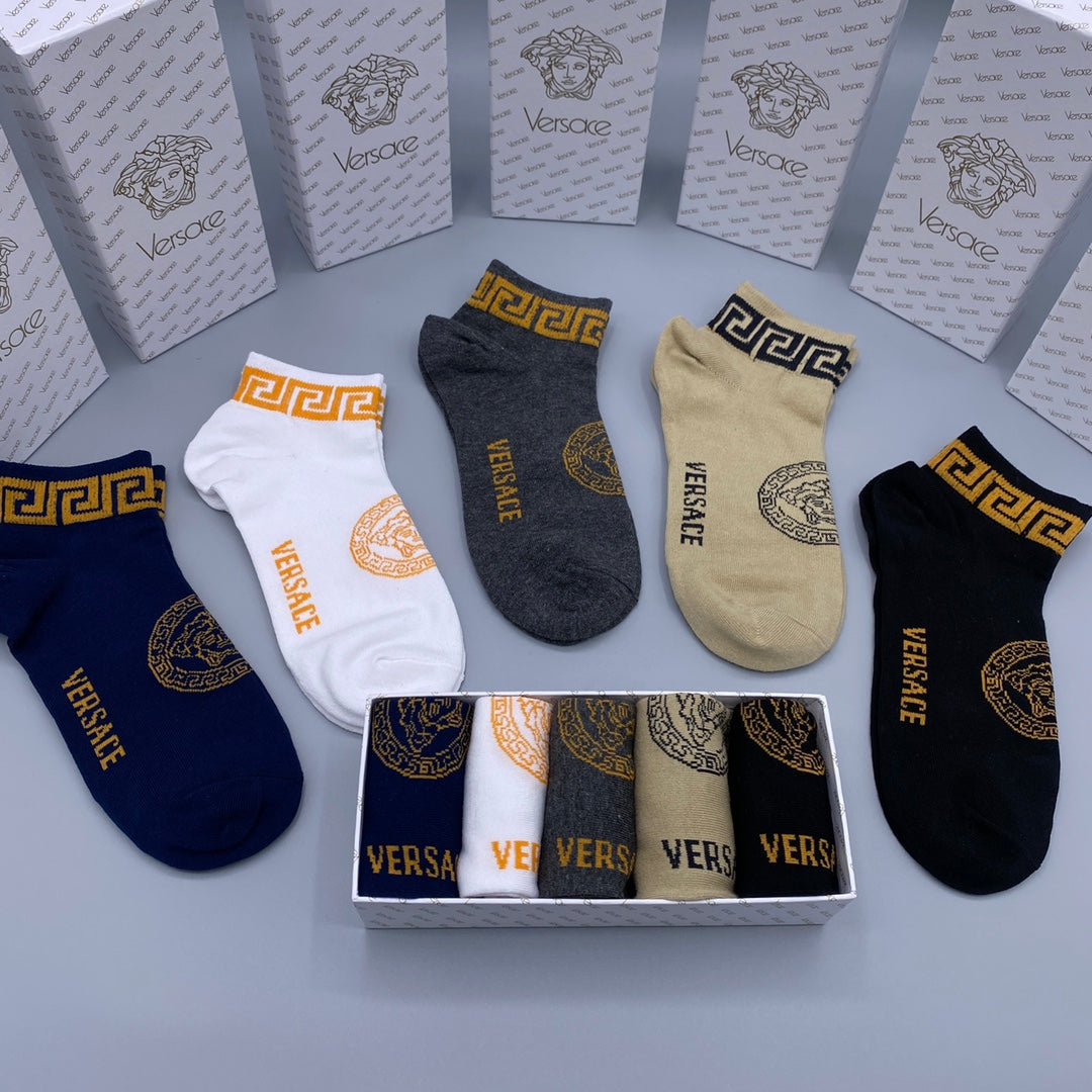 235QV53SDE Stylish socks(5 pairs )
