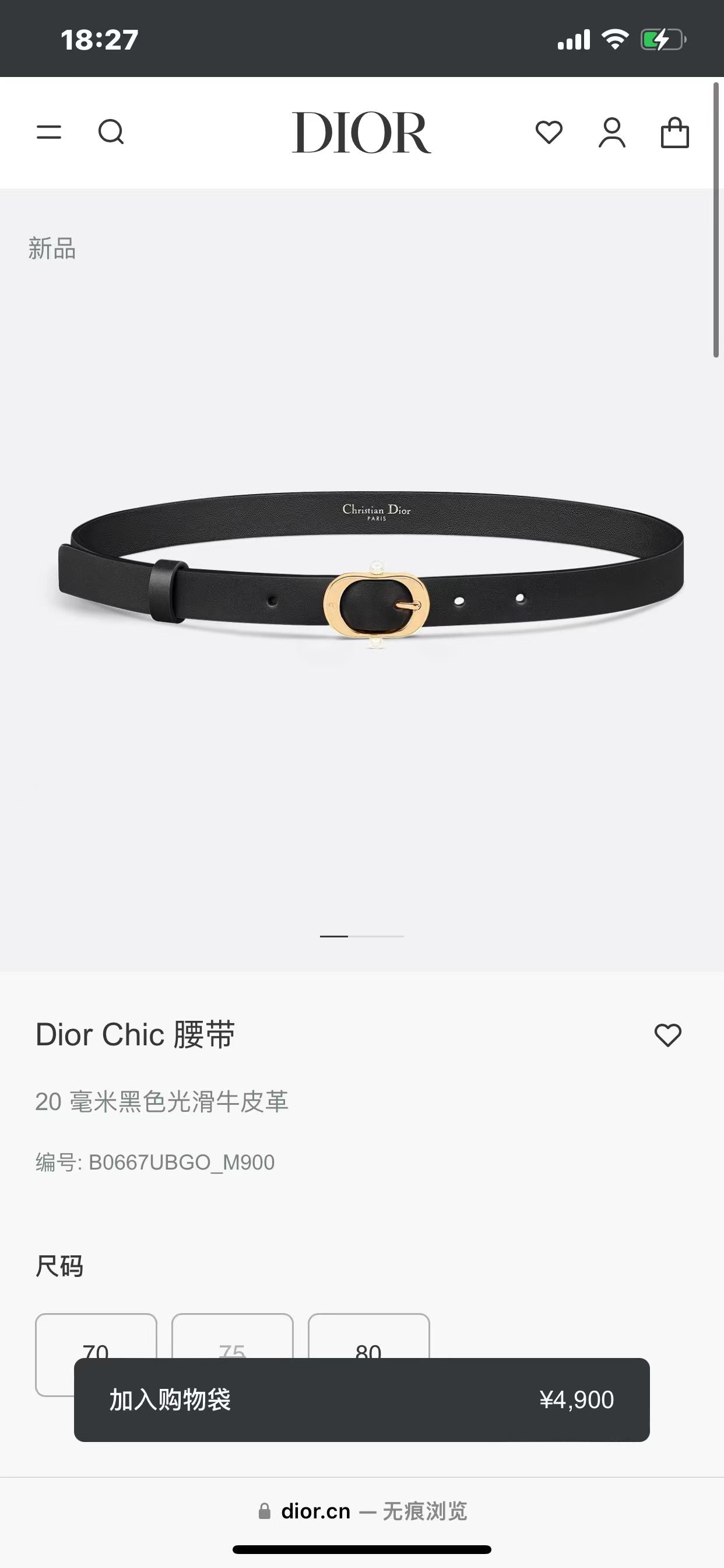 155RD204PDE Stylish High quality belt With full package