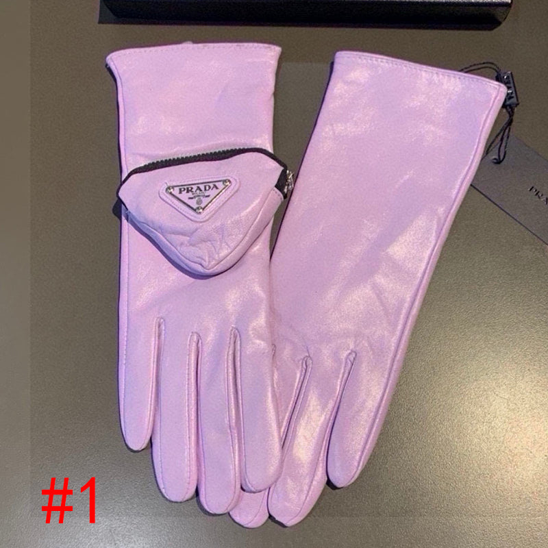 14PD46SDE Stylish sheepskin gloves
