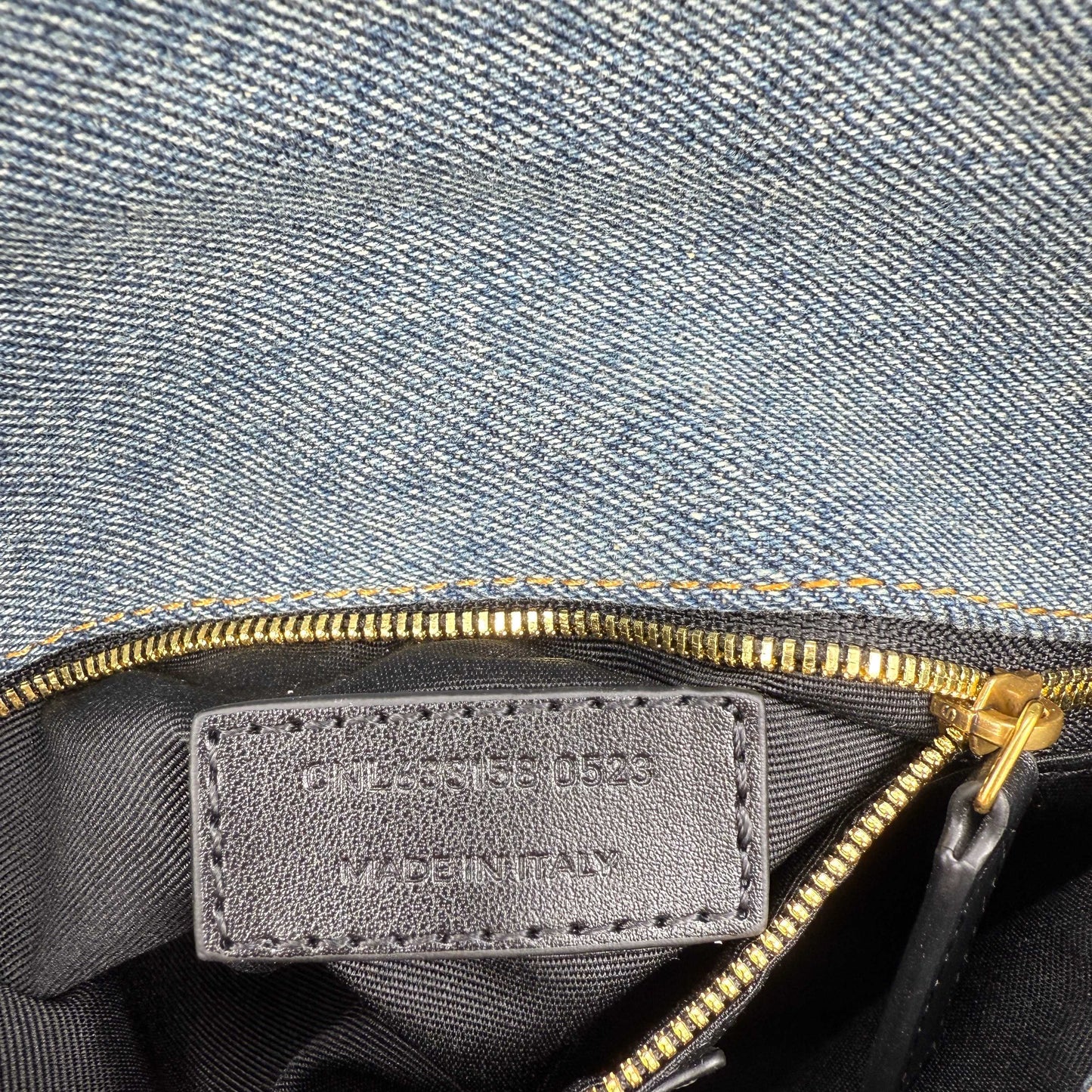 15RSL17BDE Stylish denim bags