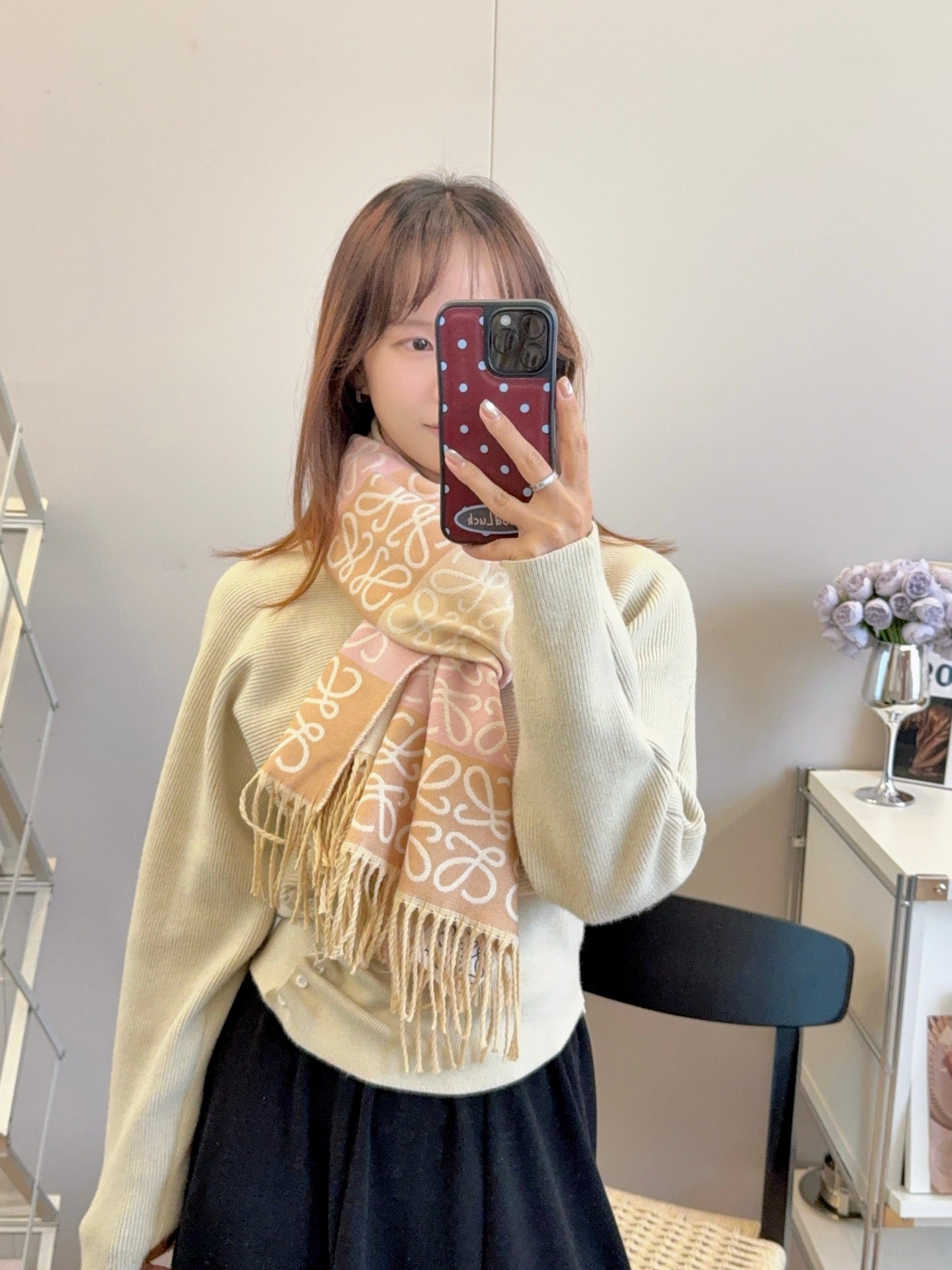 175RA42WDE Stylish Winter Scarves
