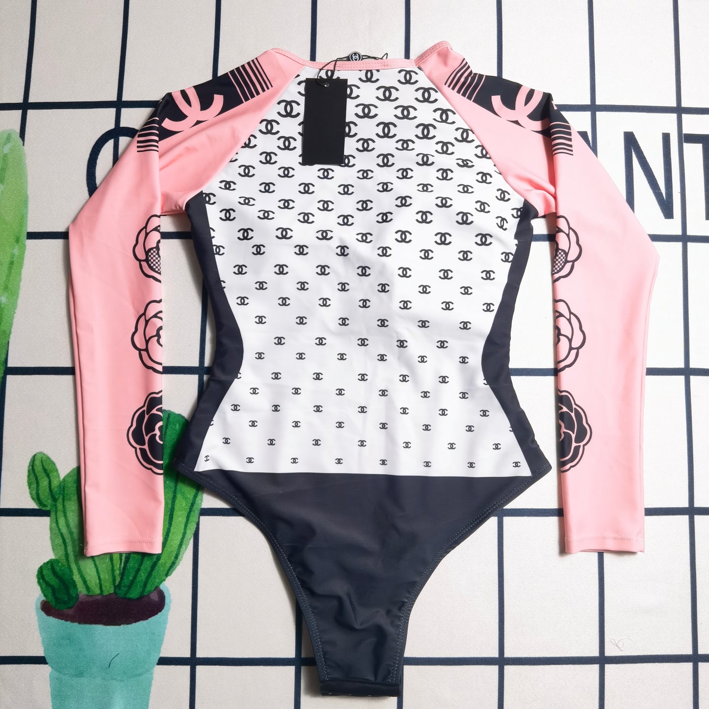 14C4YDE Stylish Long sleeve swimsuit