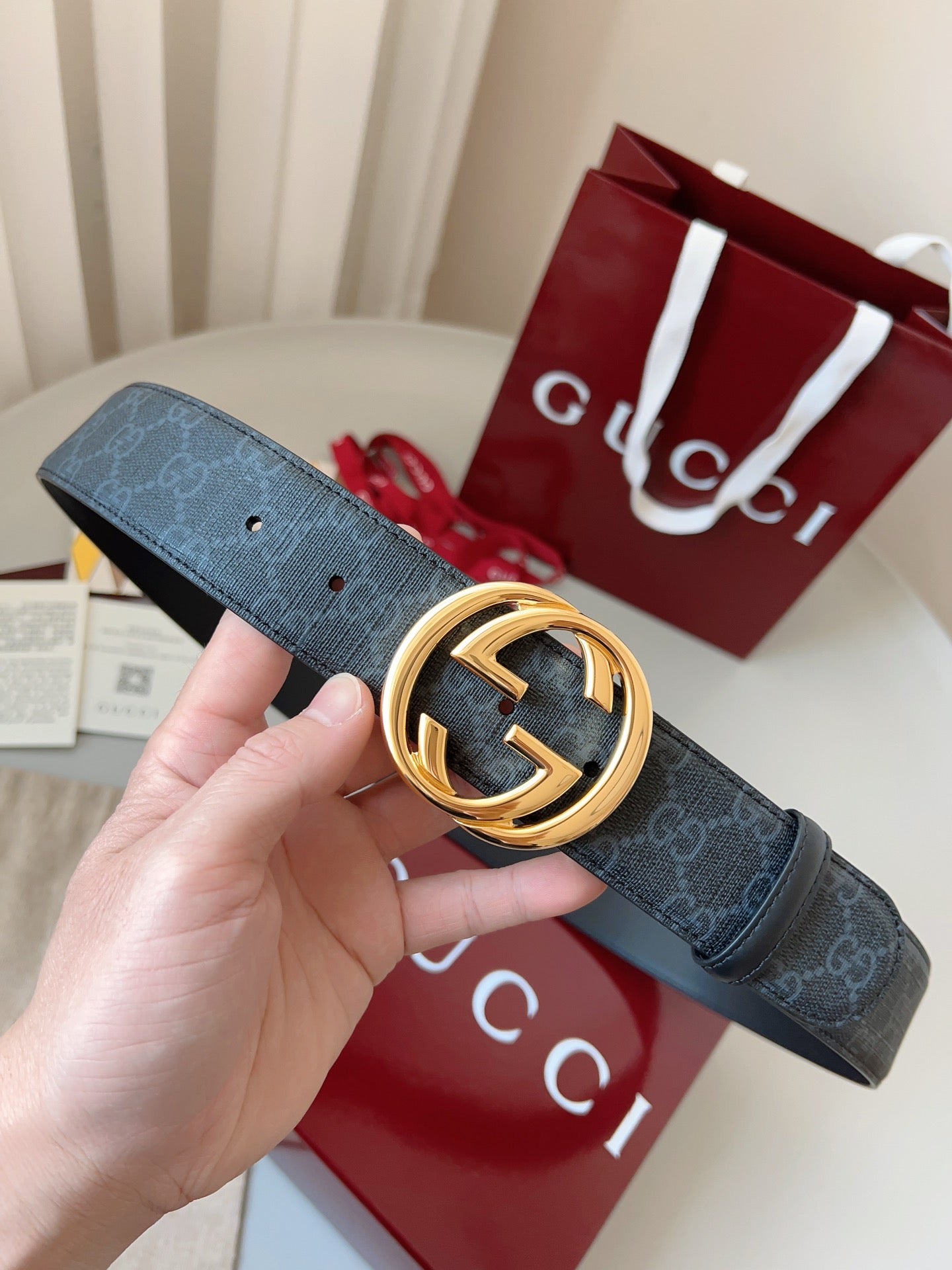 195NB2PDE Stylish high-quality leather belt