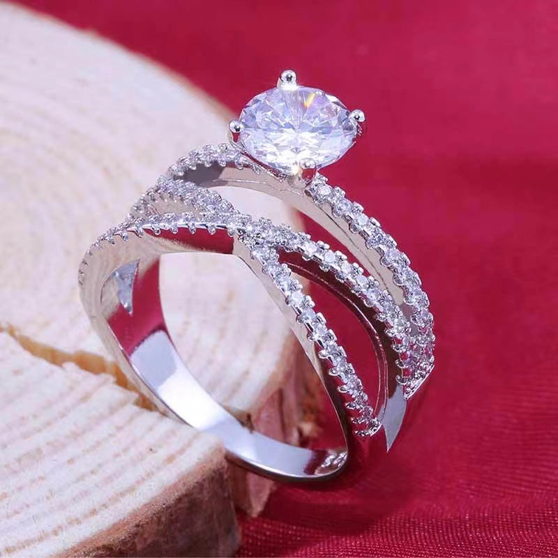 PYA4JDE Stylish Diamond Ring High Quality Wedding Ring