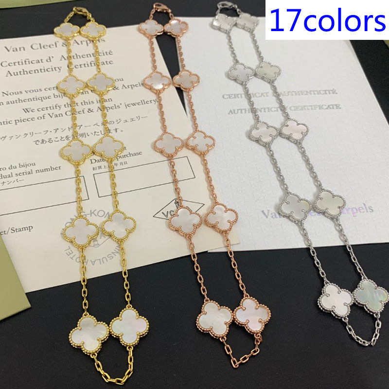 5XV192XDE Stylish 10 flower necklaces