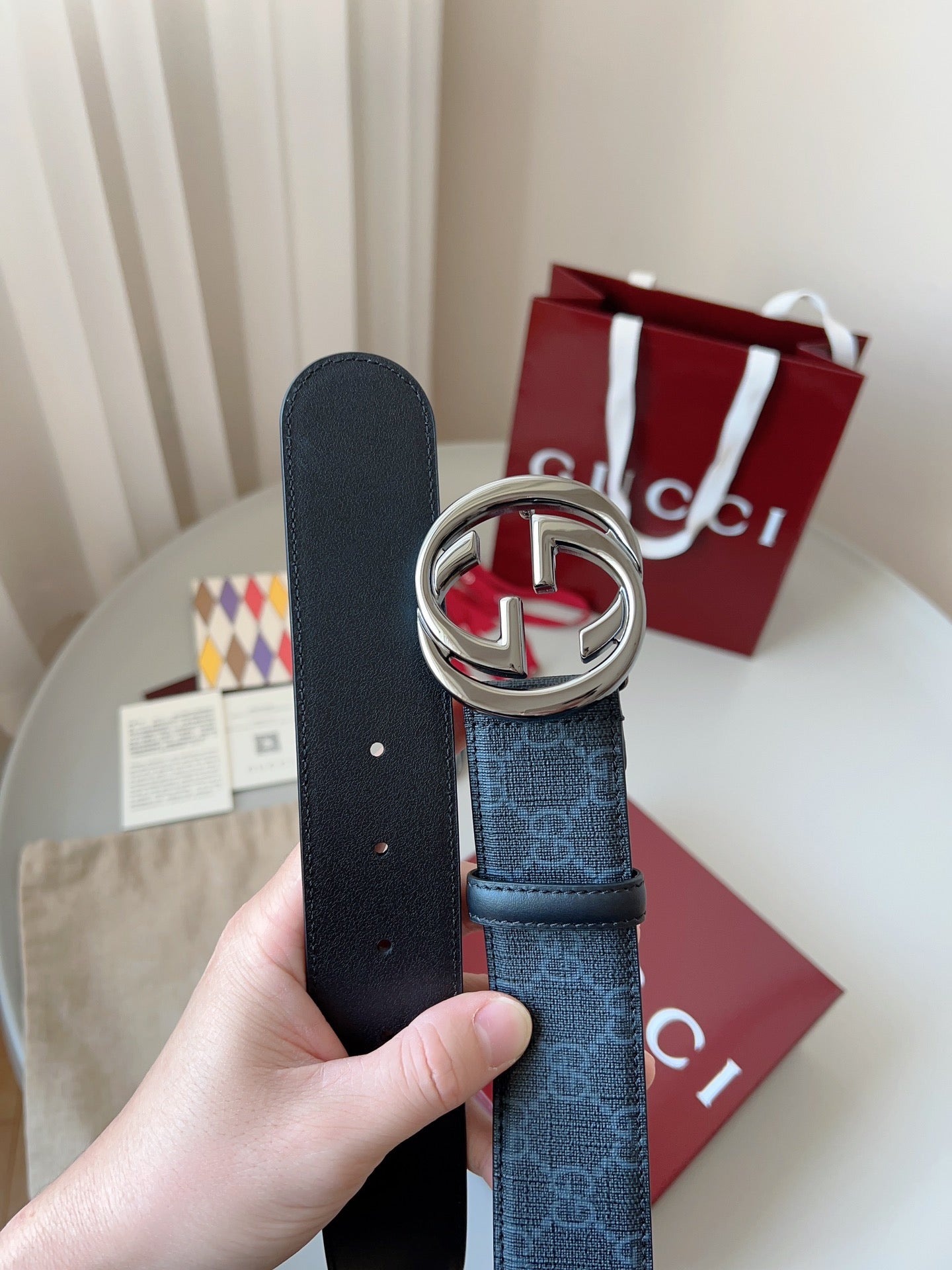 195NB2PDE Stylish high-quality leather belt