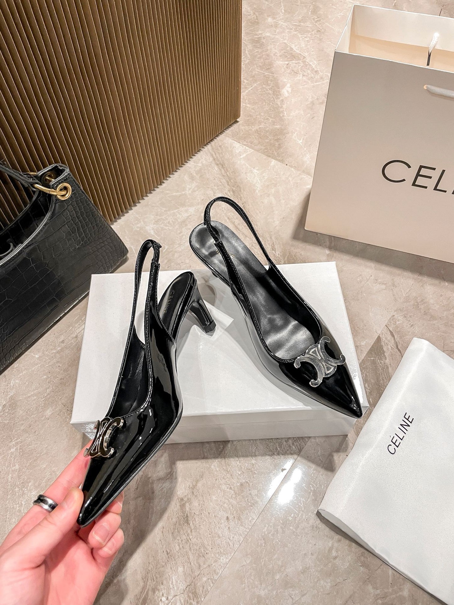 14CL87ZDE Stylish High heels Heel height 5cm