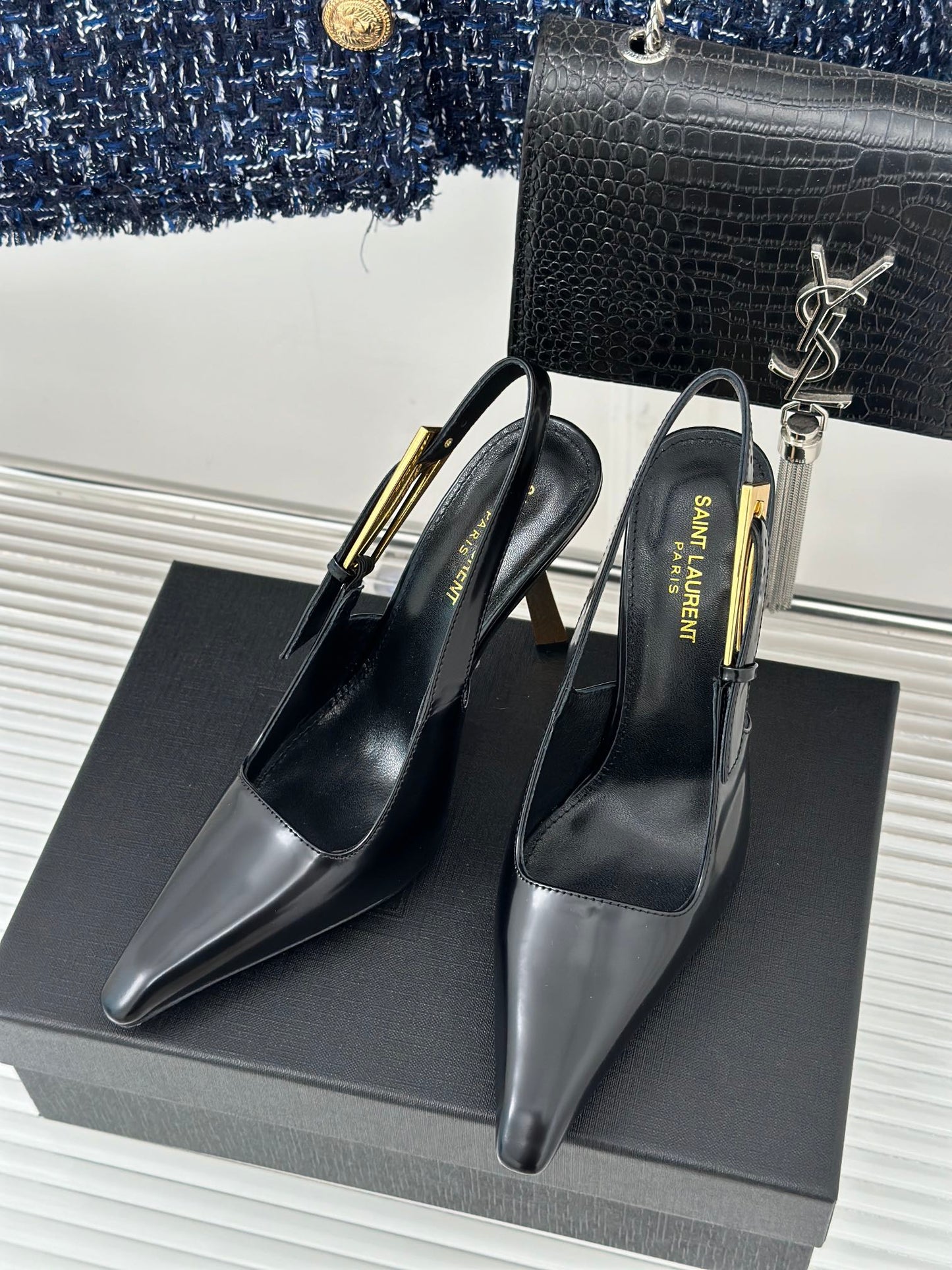 14SL149ZDE Stylish High heels Heel height 7cm 9.5cm