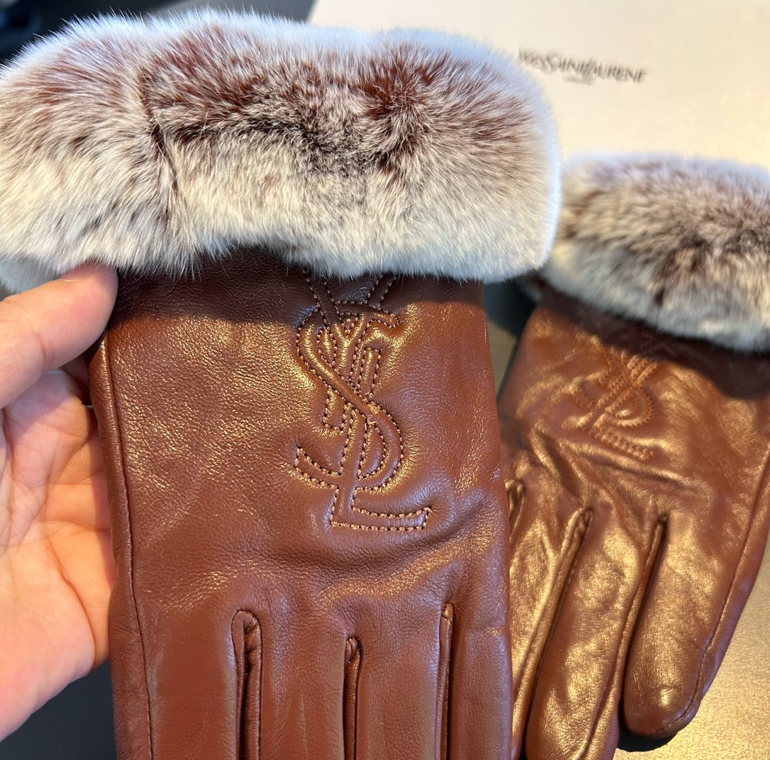 14SL25SDE Stylish Wool gloves